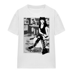 NCIS Unisex Adult Relax T-Shirt / White